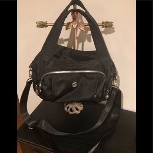 🌸Black nylon shoulder bag🌸